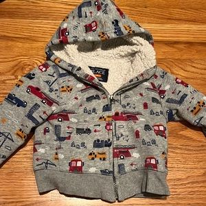 2T lined zip up- trucks